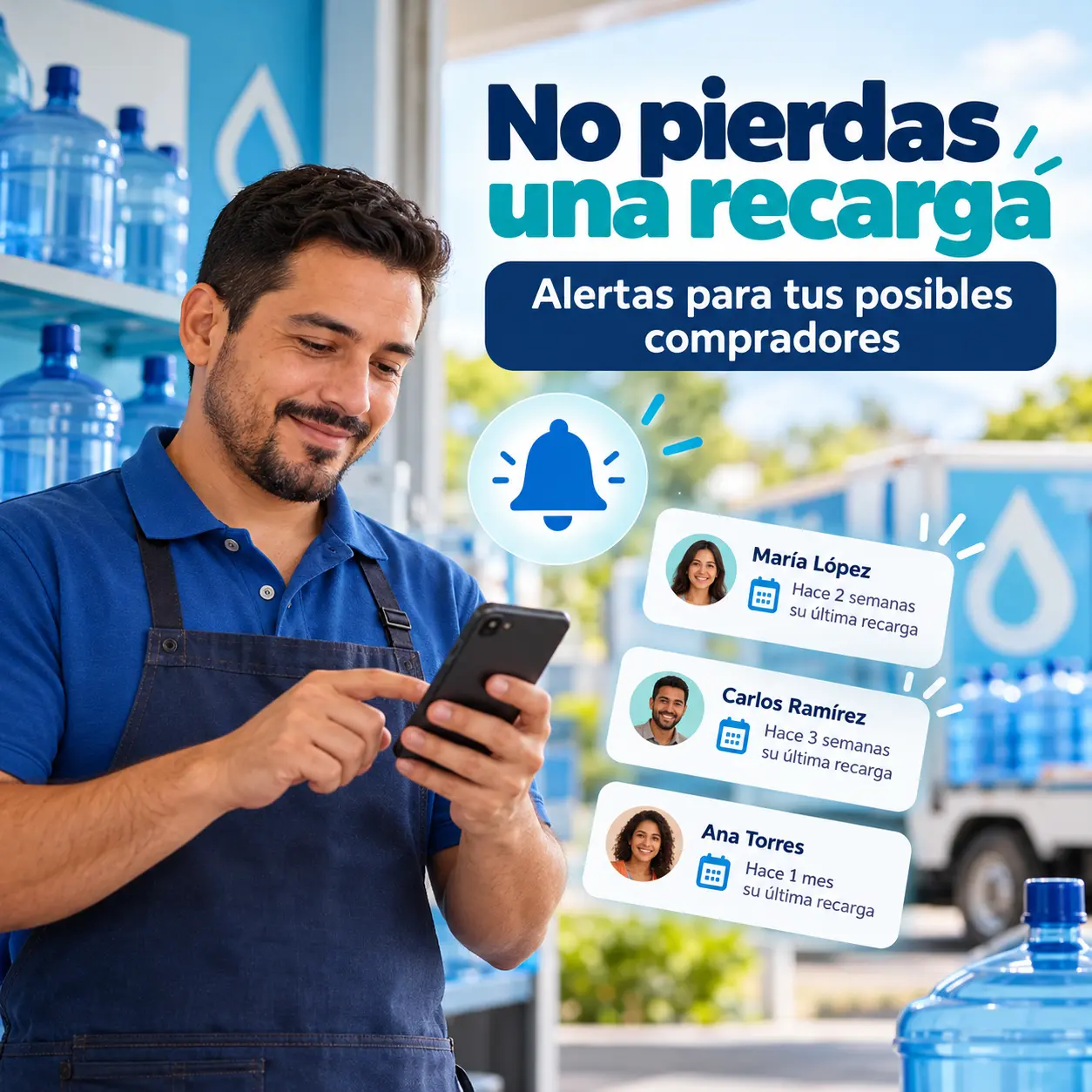 Alertas para tus próximos compradores