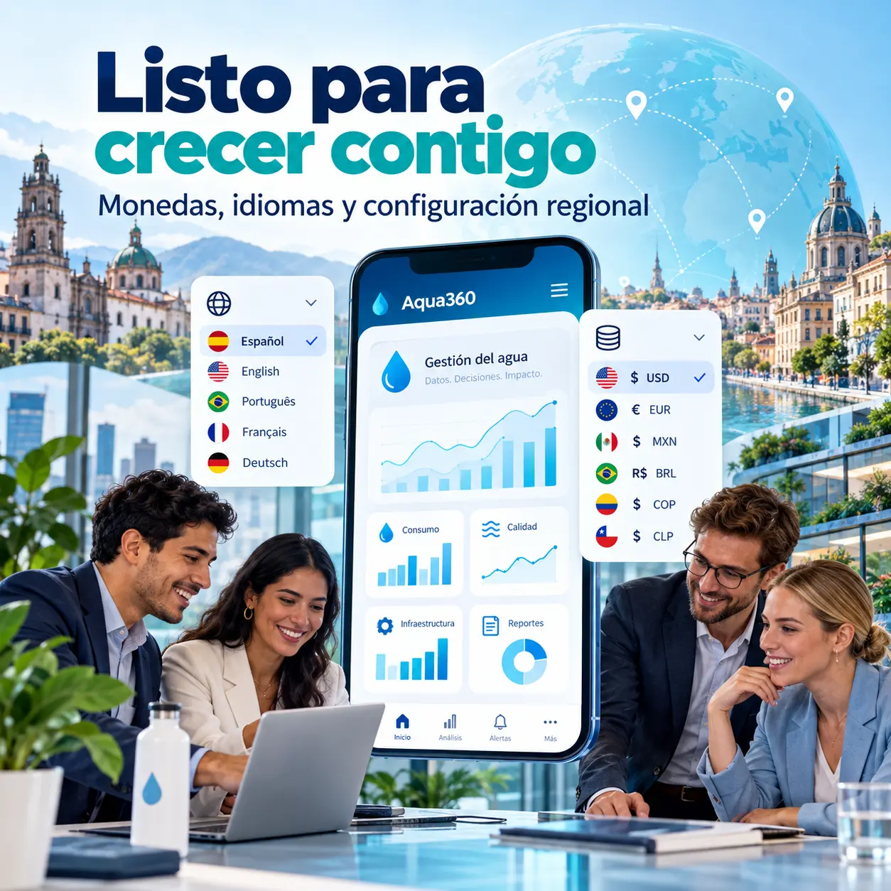 Crece en cualquier país y moneda